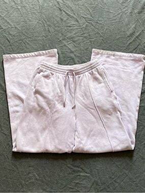 Victoria's Secret PINK purple wide leg flare sweatpants
